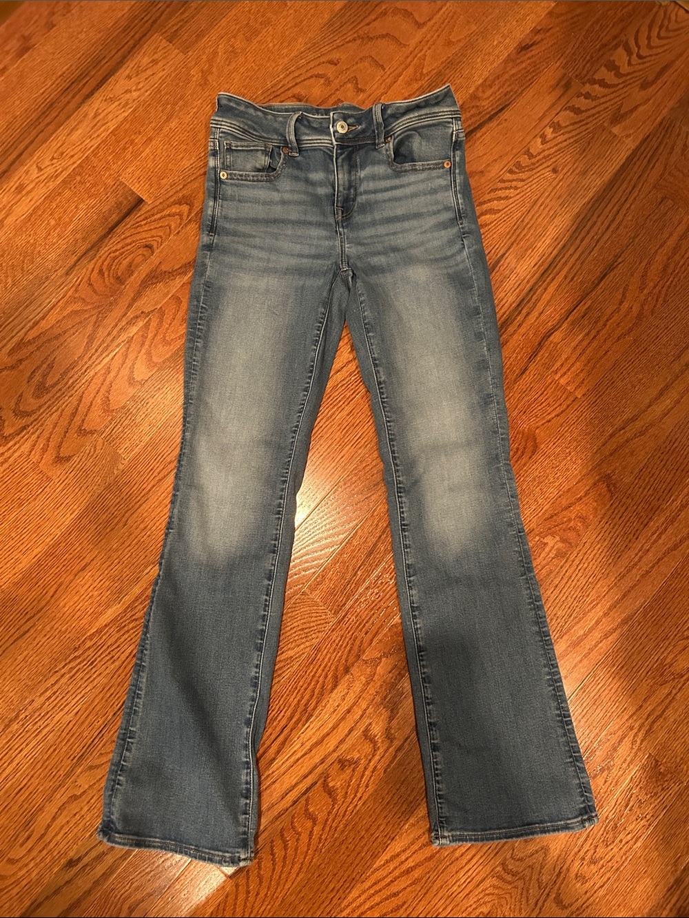 American Eagle Outfitters Light Blue Flare Jeans